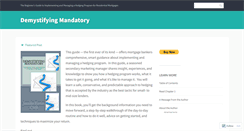 Desktop Screenshot of demystifyingmandatory.com
